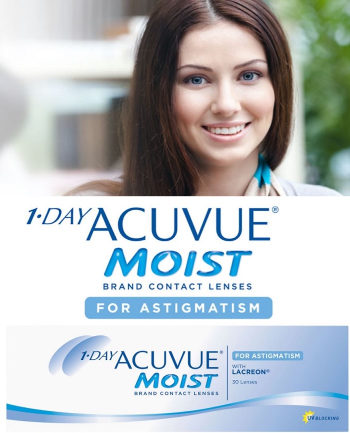1 Day Acuvue Moist for Astigmatism by Johnson & Johnson